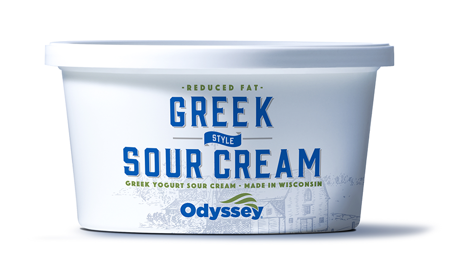 Odyssey reduced fat greek style sour cream 