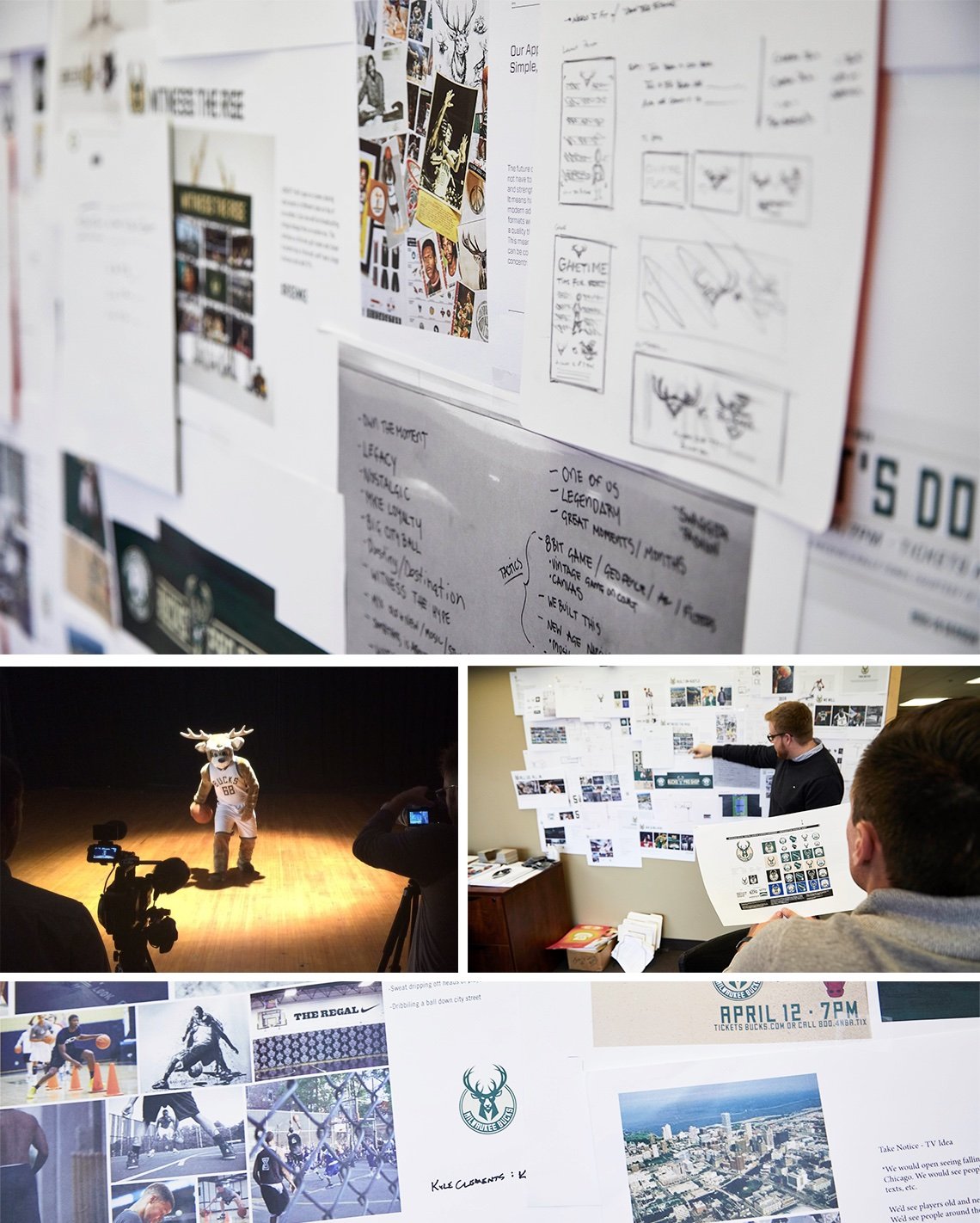 Milwaukee Bucks STIR Creative Collage