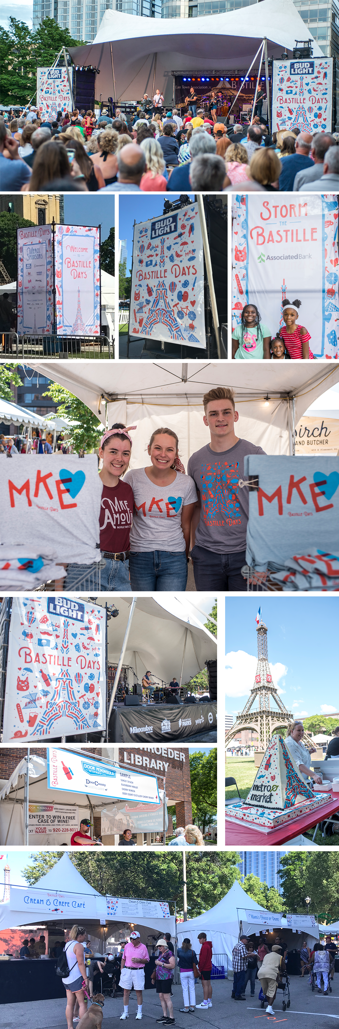 Bastille Days Festival Photo Collage