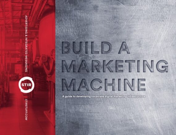 build a marketing machine title page