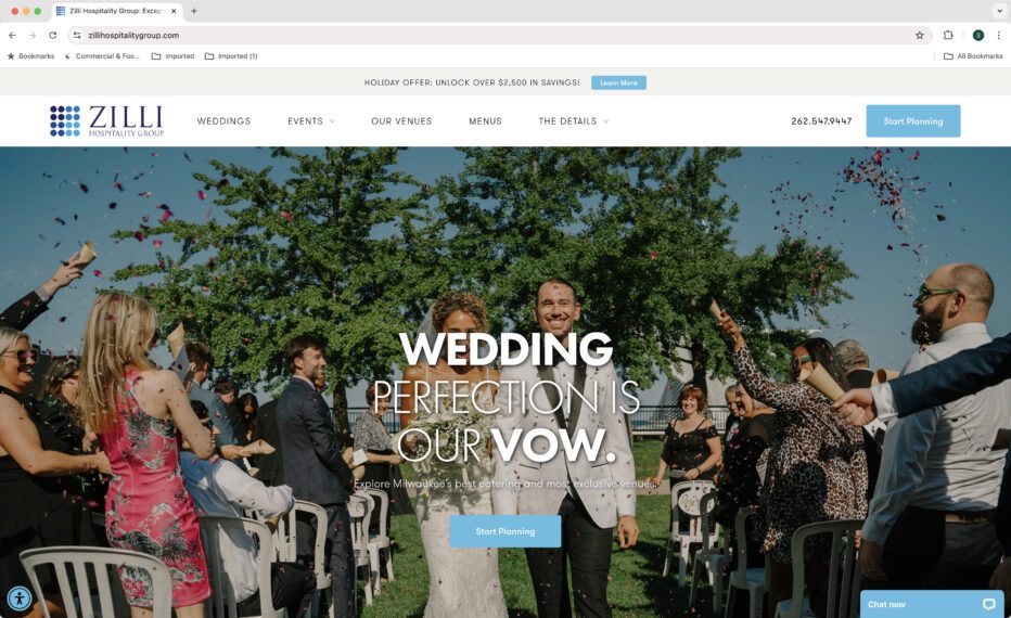 zilli website refresh