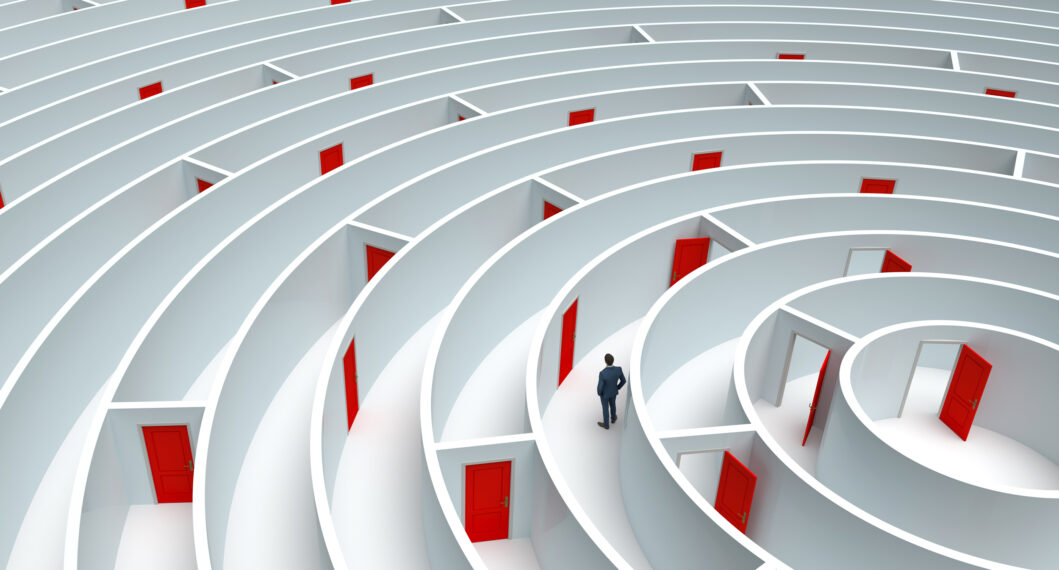 brand trouble and how to fix, user stuck in a maze