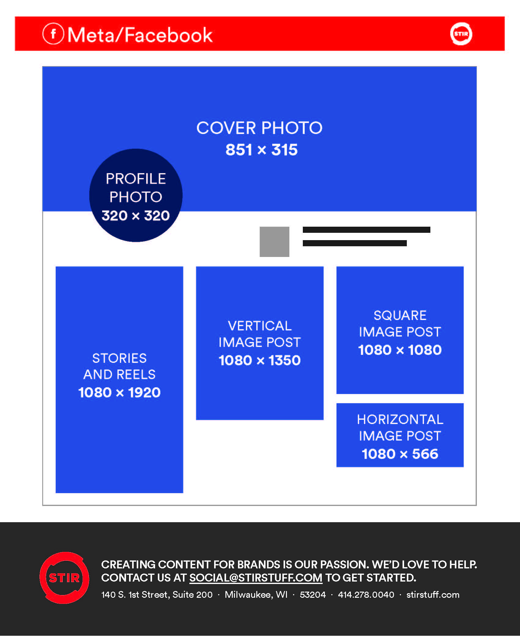 2026 social media size guide facebook specs
