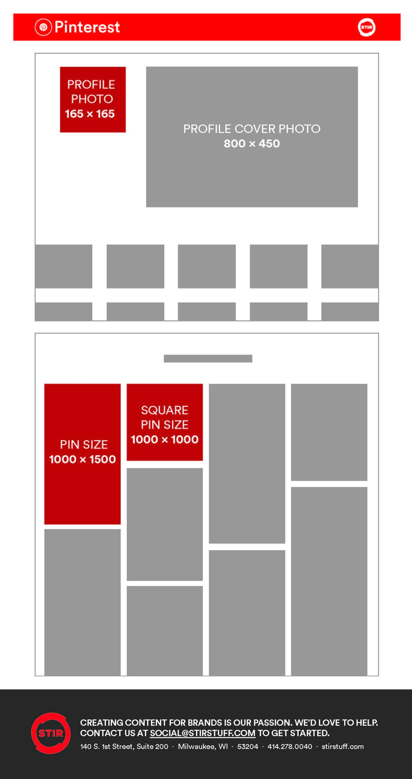 2026 social media size guide pinterest specs