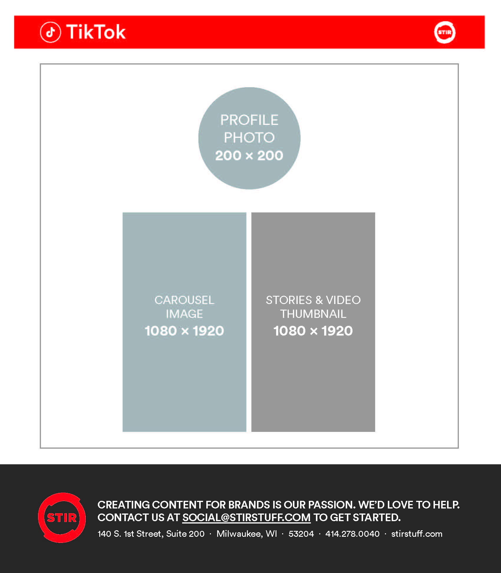 2026 social media size guide tiktok specs